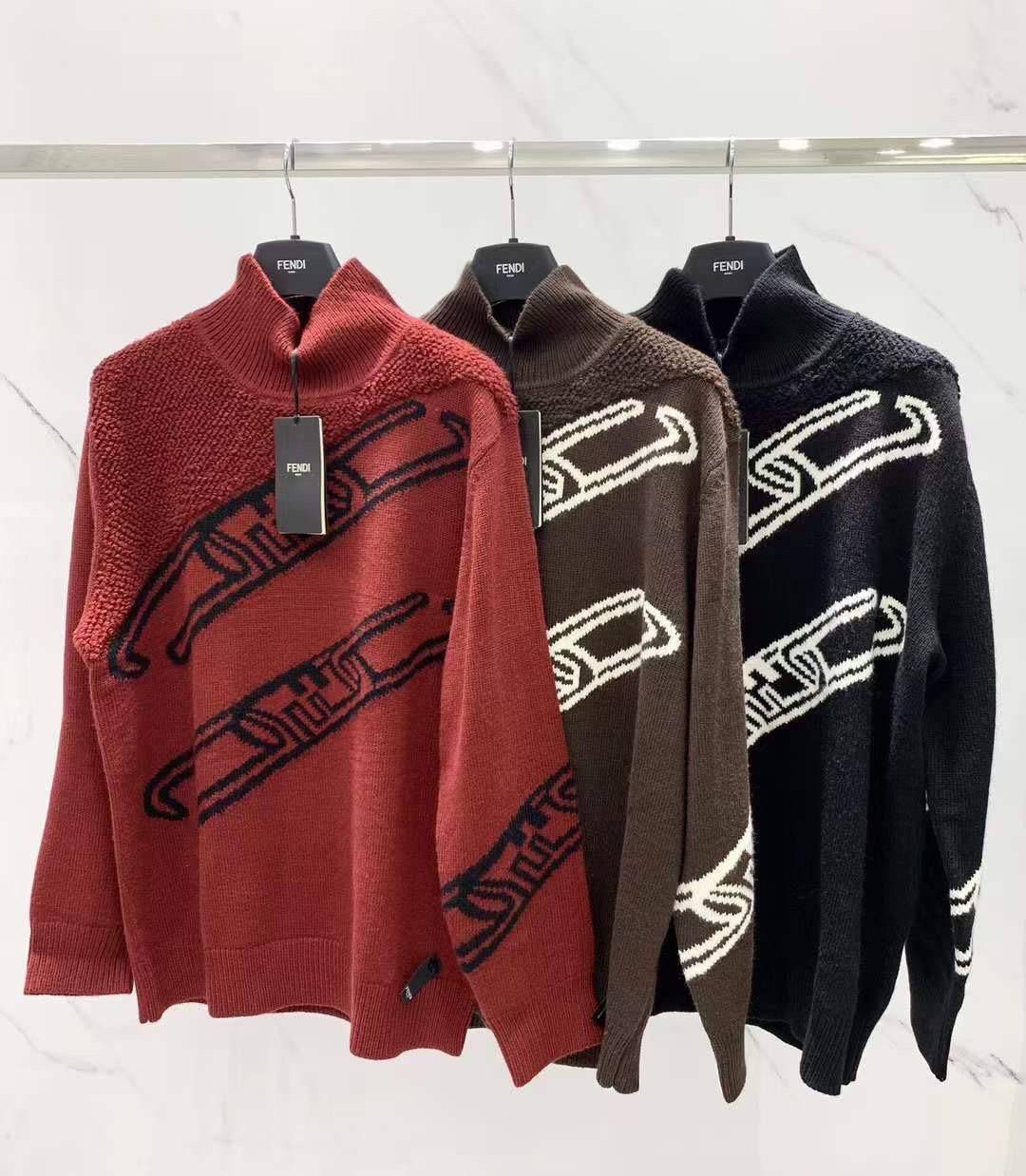 Элитный женский свитер Fendi BP-22841 Элитный женский свитер Fendi BP-22841