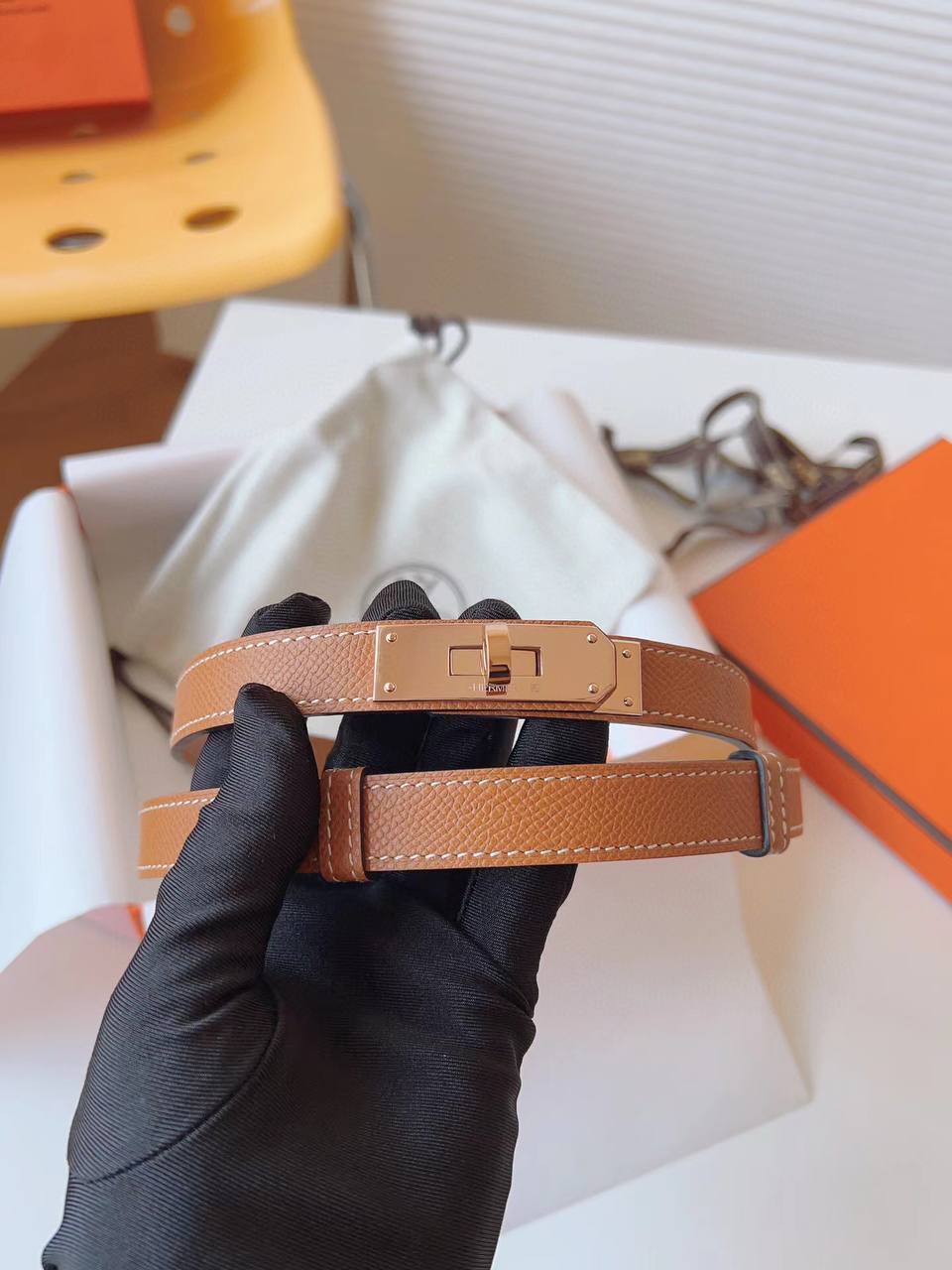 Элитный ремень коричневый Kelly Hermes BP-429360 Элитный ремень коричневый Kelly Hermes BP-429360