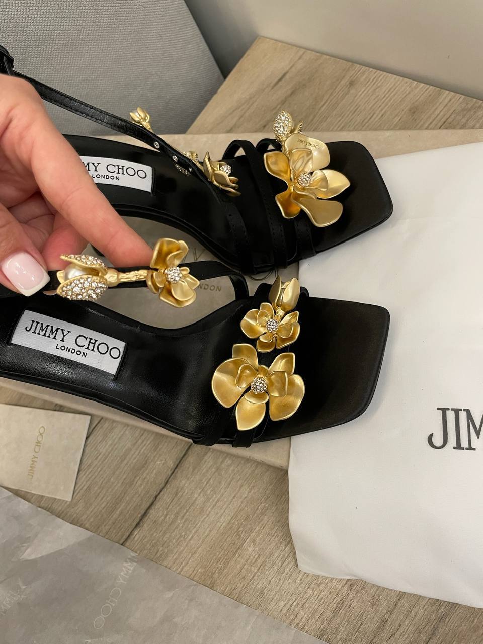 Люксовые босоножки Jimmy Choo BP-49467 Люксовые босоножки Jimmy Choo BP-49467