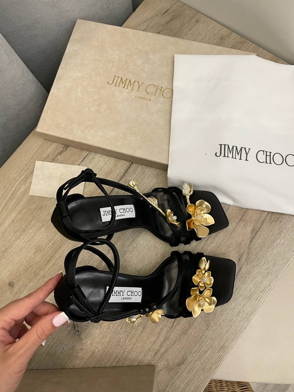 Люксовые босоножки Jimmy Choo BP-49467 Люксовые босоножки Jimmy Choo BP-49467