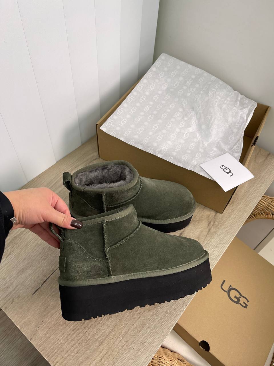 Премиальные Classic Mini Platform Ugg Australia BP-24504 Премиальные Classic Mini Platform Ugg Australia BP-24504