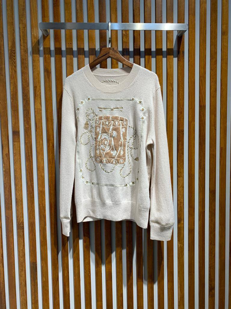Элитный кашемировый свитер Hermes BP-38304 Элитный кашемировый свитер Hermes BP-38304