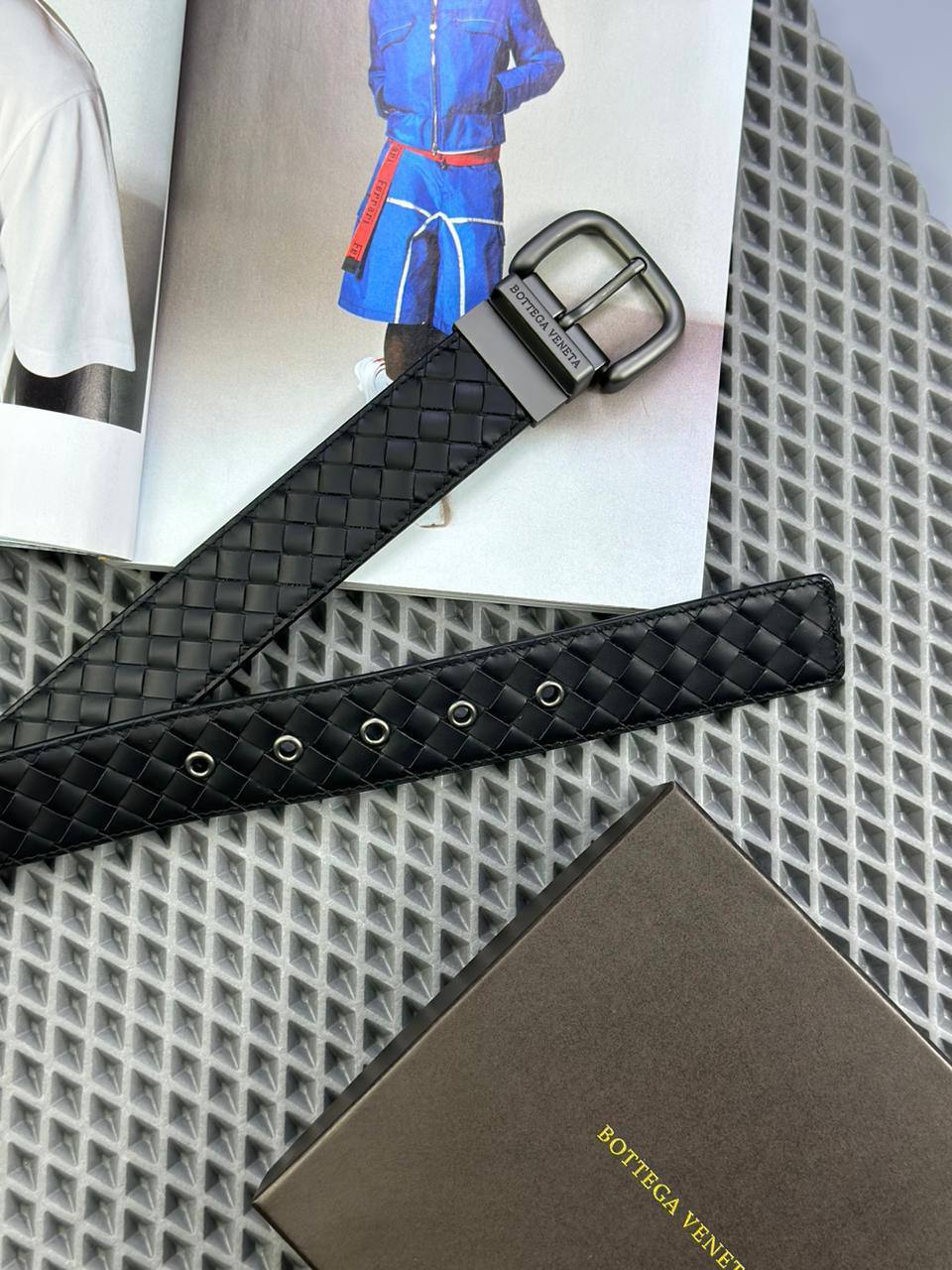 Стильный ремень Bottega Veneta BP-25141 Стильный ремень Bottega Veneta BP-25141