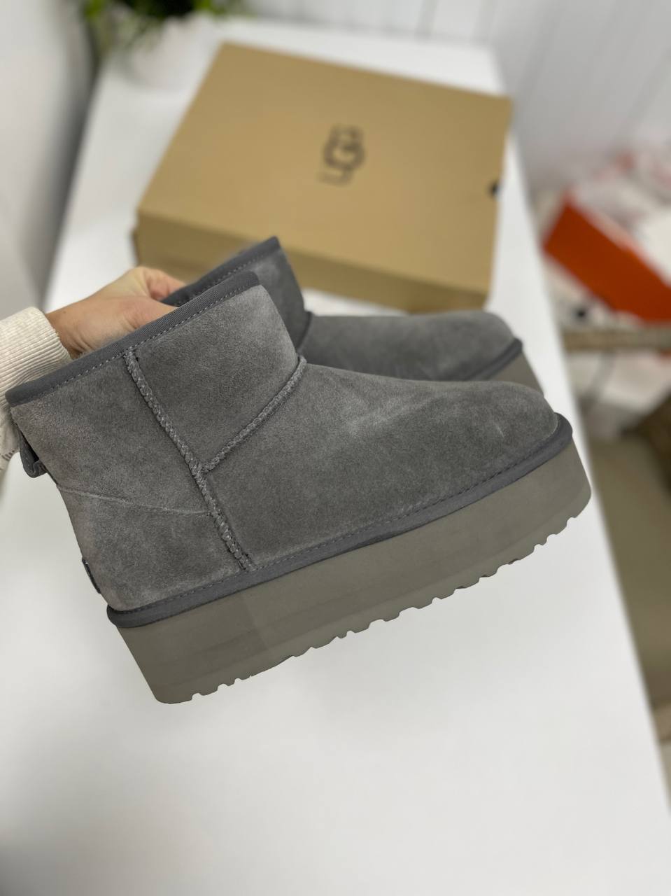 Трендовые Classic Mini Platform Ugg Australia BP-25485 Трендовые Classic Mini Platform Ugg Australia BP-25485