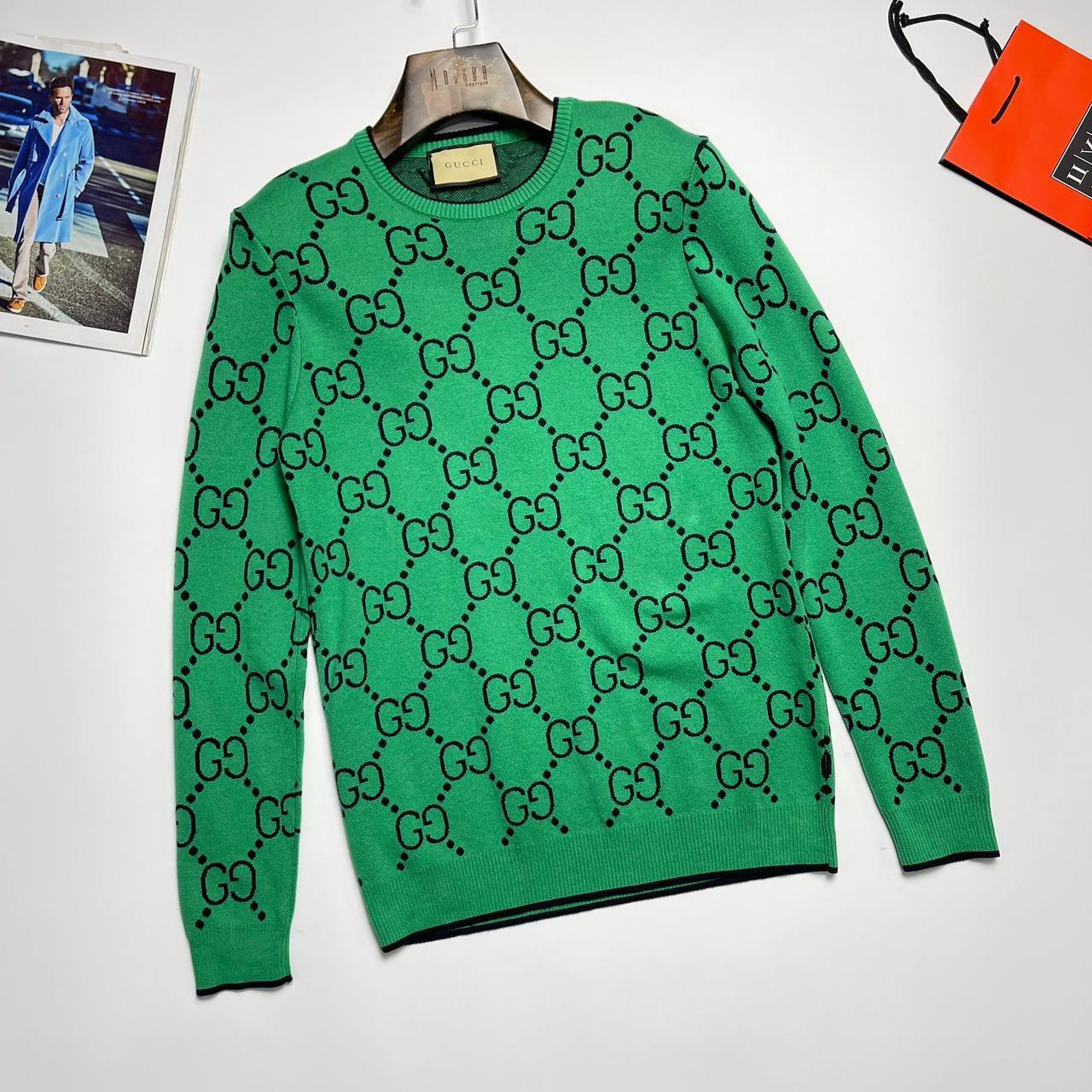 Стильный свитер Gucci BP-43385 Стильный свитер Gucci BP-43385