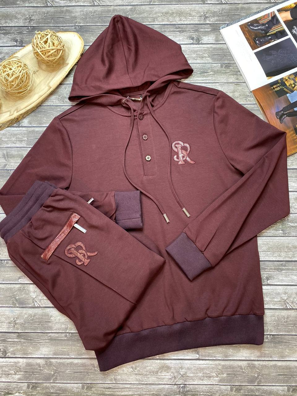 Костюм Stefano Ricci со вставками из кожи крокодила BP-27446 Костюм Stefano Ricci со вставками из кожи крокодила BP-27446