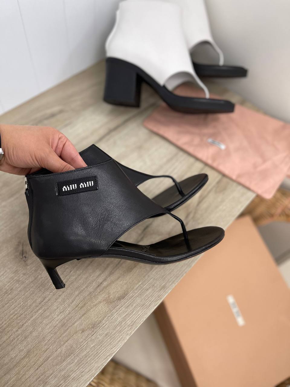 Премиум ботильоны Miu Miu BP-34888 Премиум ботильоны Miu Miu BP-34888