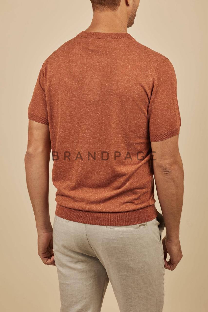 Футболка трикотажная из льна и тенселя RC BPLUX12340 Футболка трикотажная из льна и тенселя RC BPLUX12340