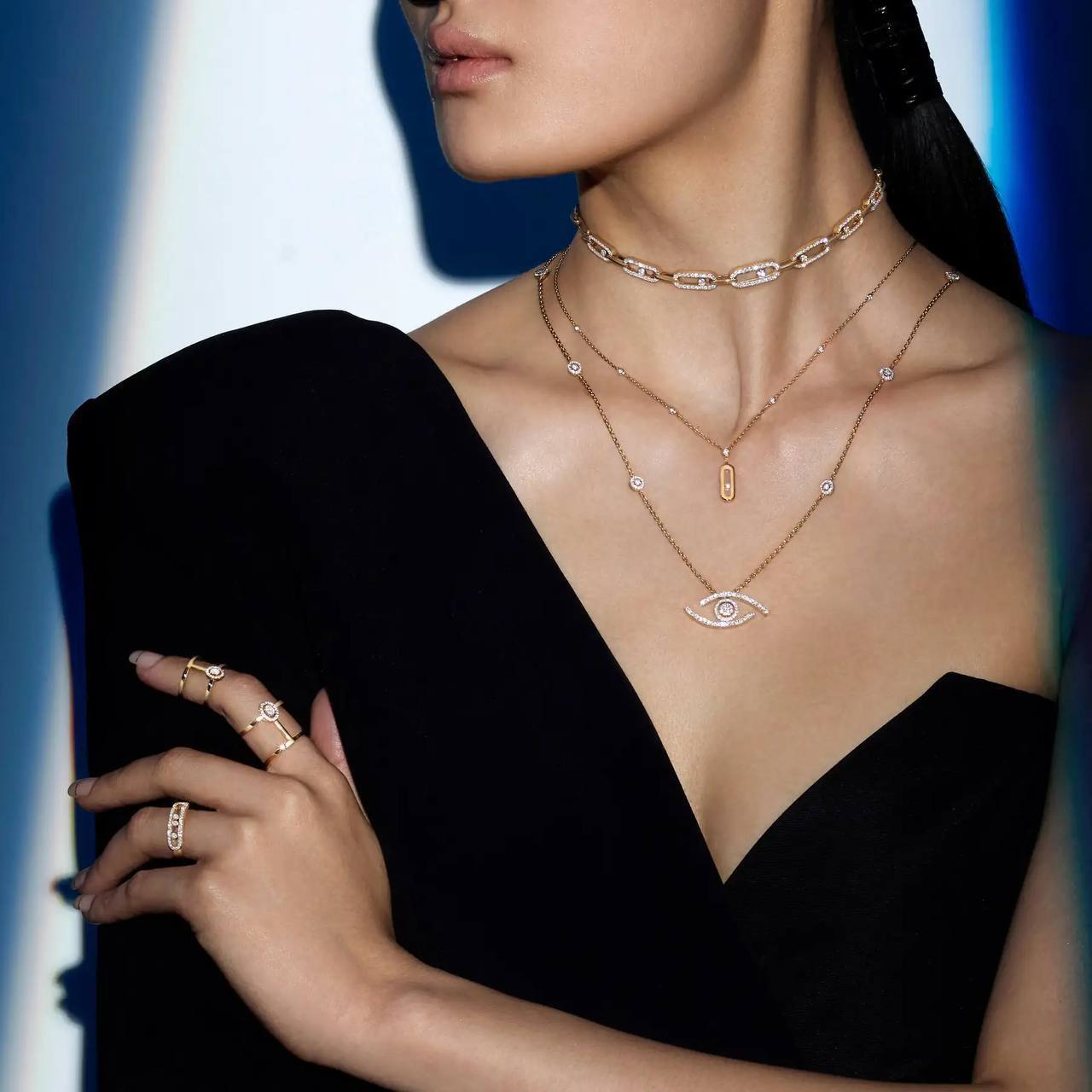 Элитное колье-чокер Messika BP-46171 Элитное колье-чокер Messika BP-46171