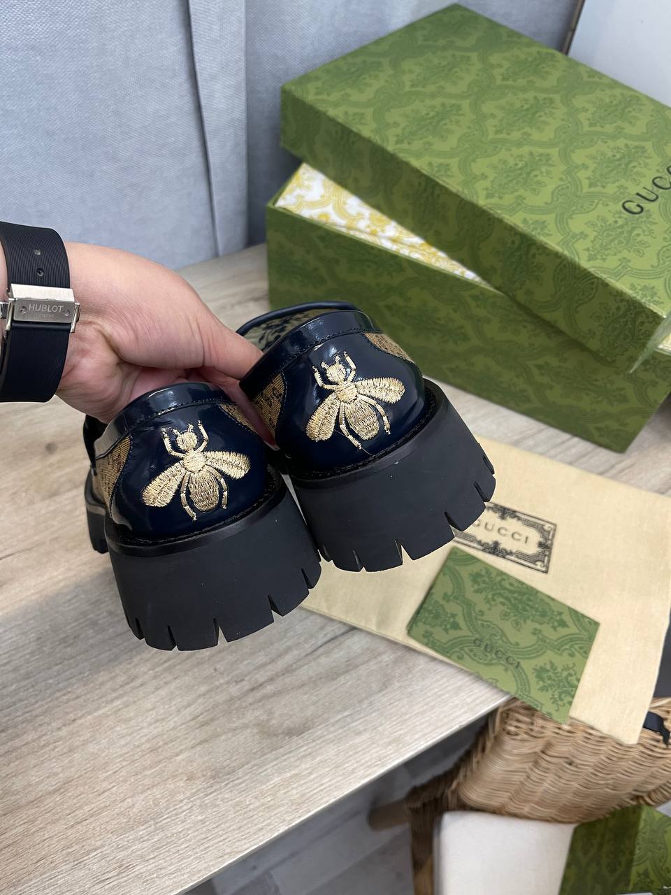 Трендовые лоферы Gucci BP-38430 Трендовые лоферы Gucci BP-38430