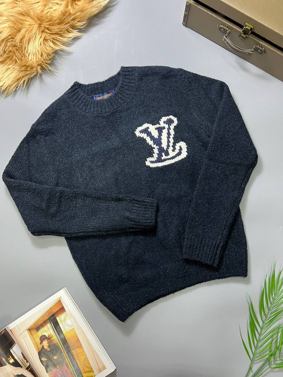 Мужской свитер Louis Vuitton BP-17356 Мужской свитер Louis Vuitton BP-17356