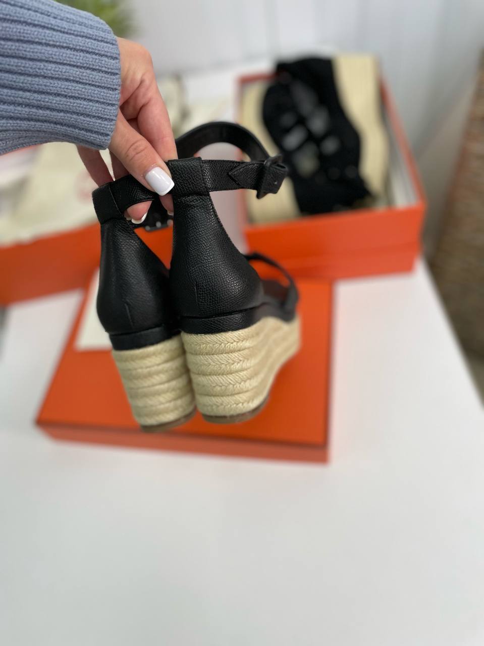 Коллекционные эспадрильи Hermes Elda BP-30300 Коллекционные эспадрильи Hermes Elda BP-30300