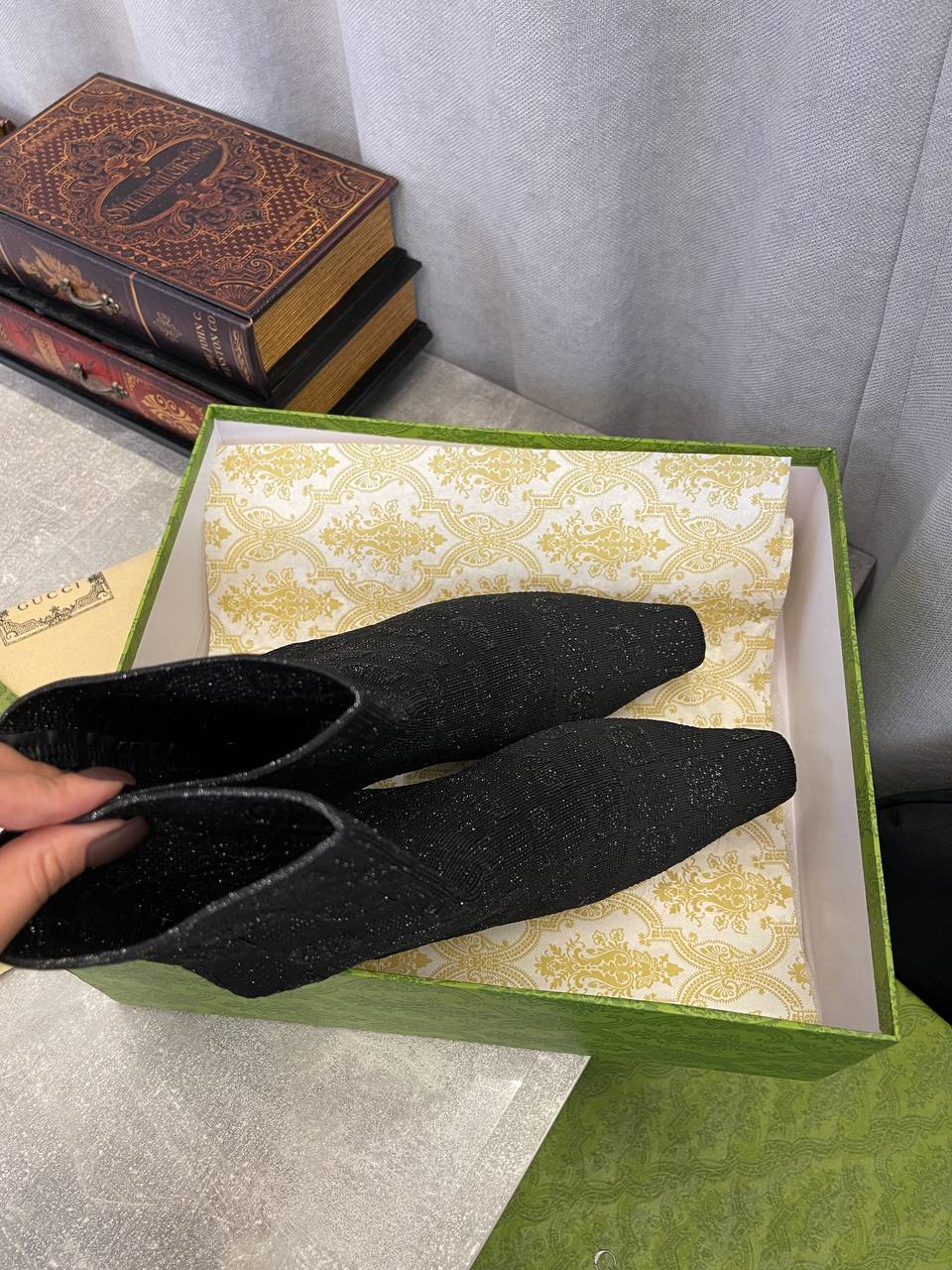 Люкс ботильоны Gucci BP-40964 Люкс ботильоны Gucci BP-40964