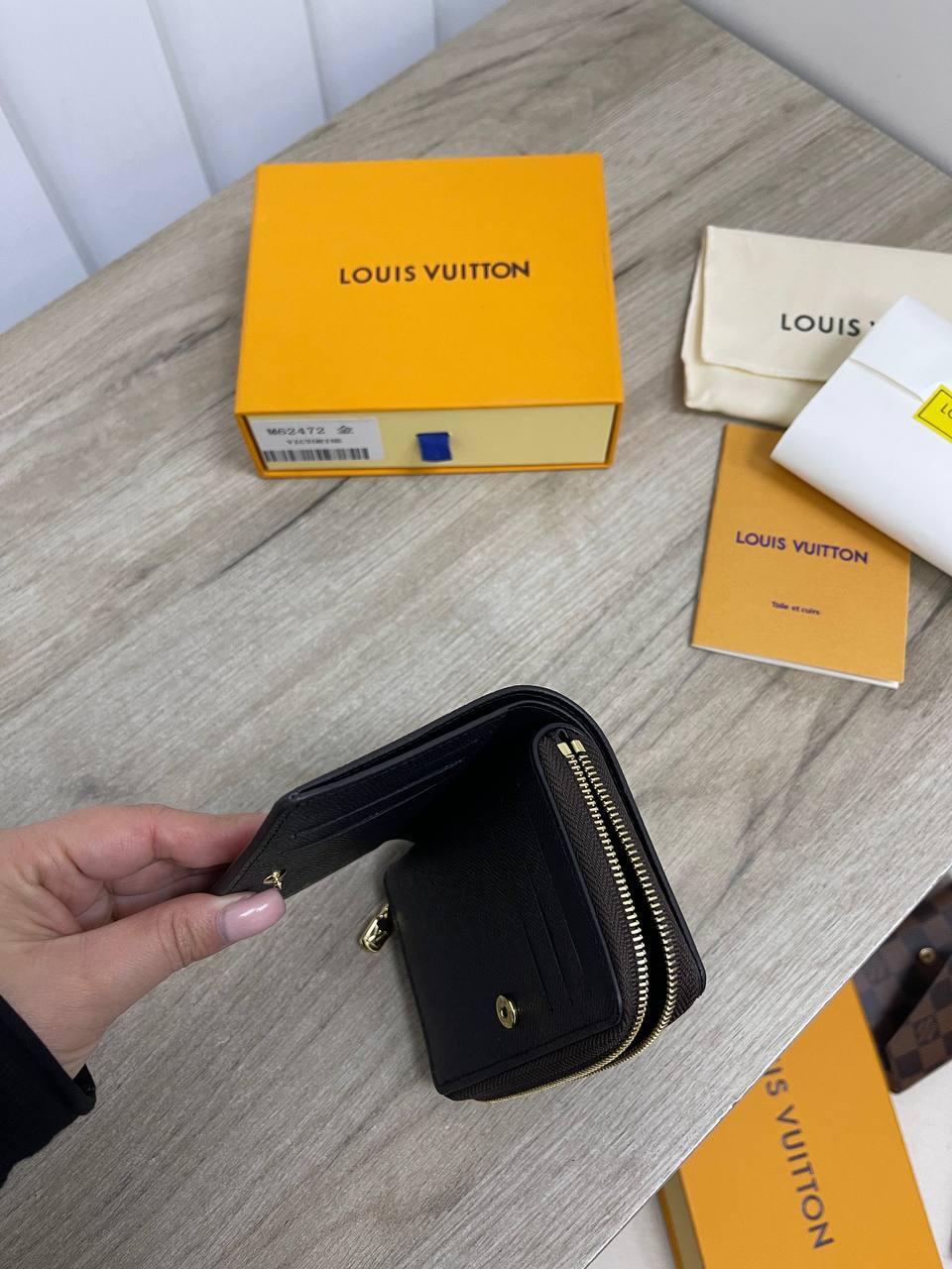 Коричневый кошелек премиум Louis Vuitton BP-27600 Коричневый кошелек премиум Louis Vuitton BP-27600