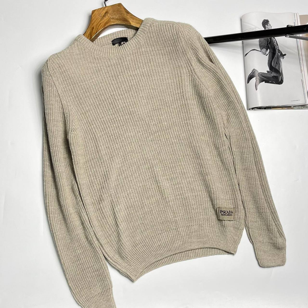 Свитер BP-21423 Prada стильный Свитер BP-21423 Prada стильный