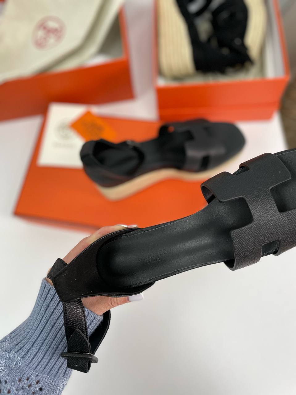 Коллекционные эспадрильи Hermes Elda BP-30300 Коллекционные эспадрильи Hermes Elda BP-30300