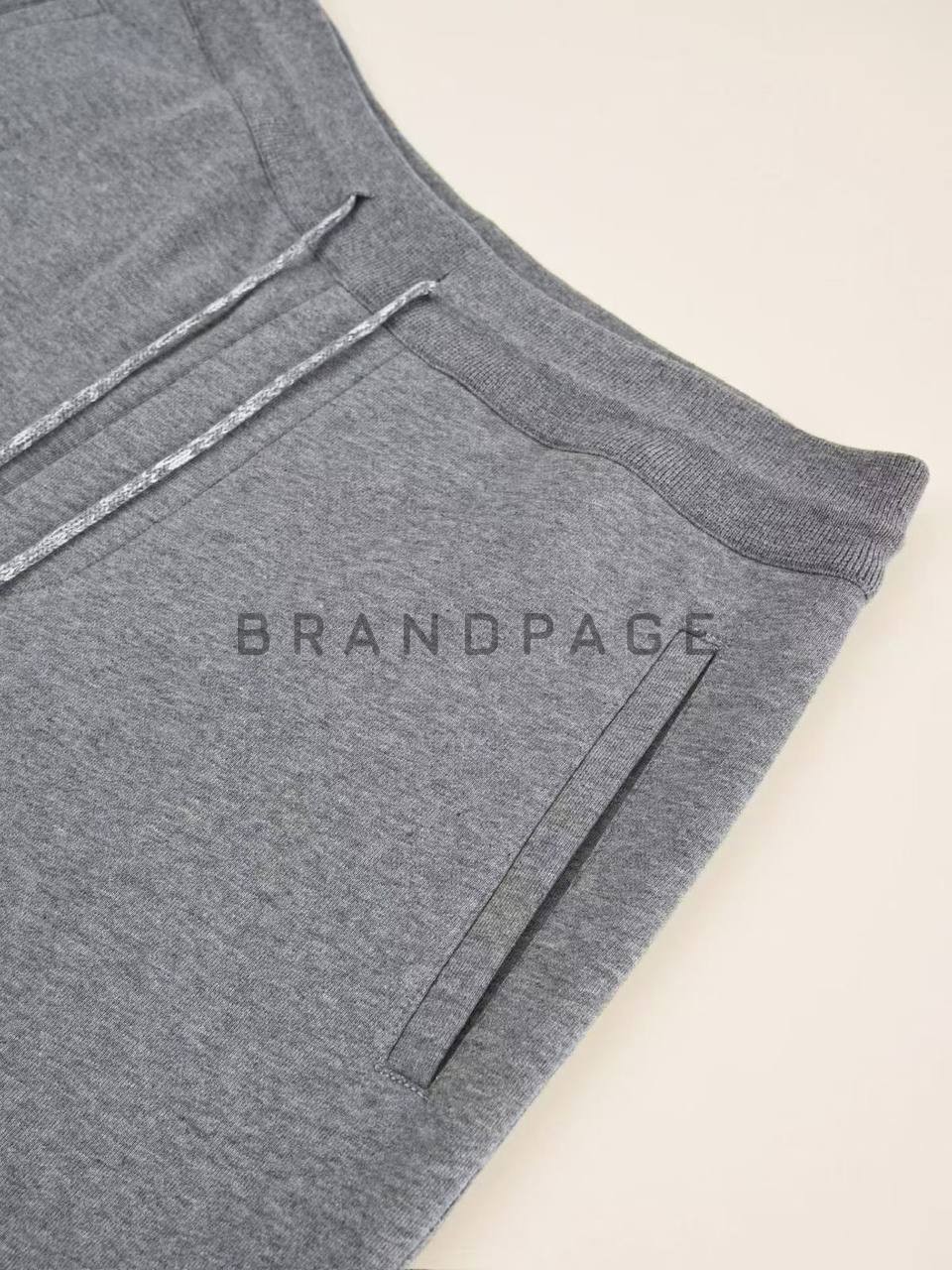 Трикотажные шорты из хлопка Loro Piana BPLUX12317 Трикотажные шорты из хлопка Loro Piana BPLUX12317