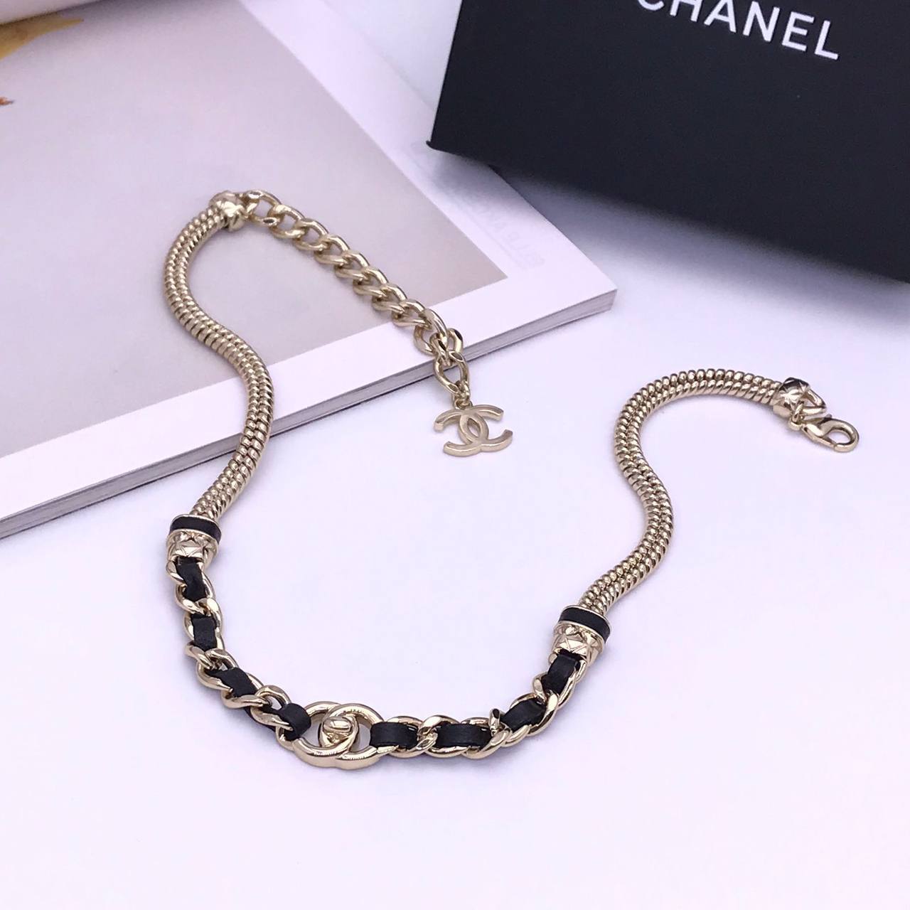 Элитный чокер Chanel BP-17963 Элитный чокер Chanel BP-17963