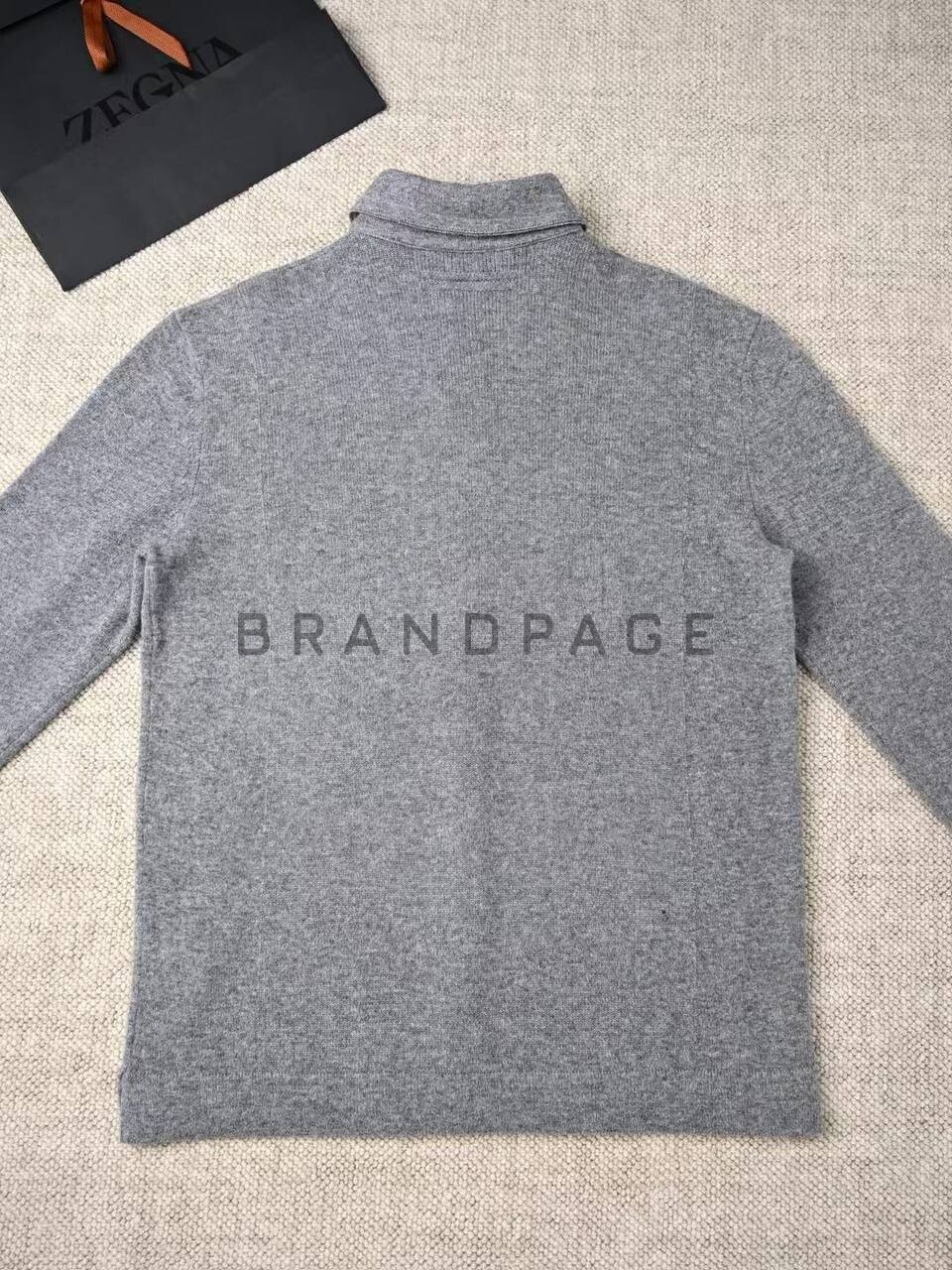 Рубашка кашемировая Zegna BPLUX5430 Рубашка кашемировая Zegna BPLUX5430