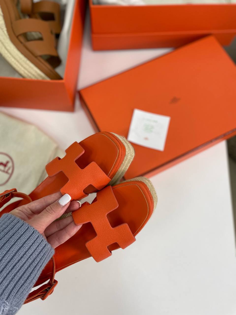 Повседневные эспадрильи Hermes Elda BP-30299 Повседневные эспадрильи Hermes Elda BP-30299