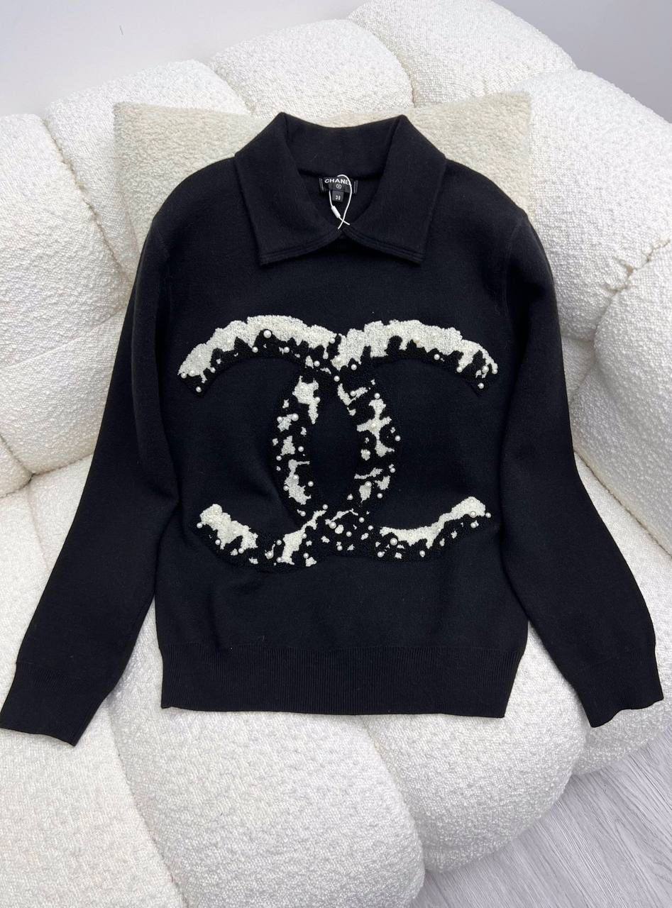 Коллекционный женский свитер Chanel BP-40590 Коллекционный женский свитер Chanel BP-40590