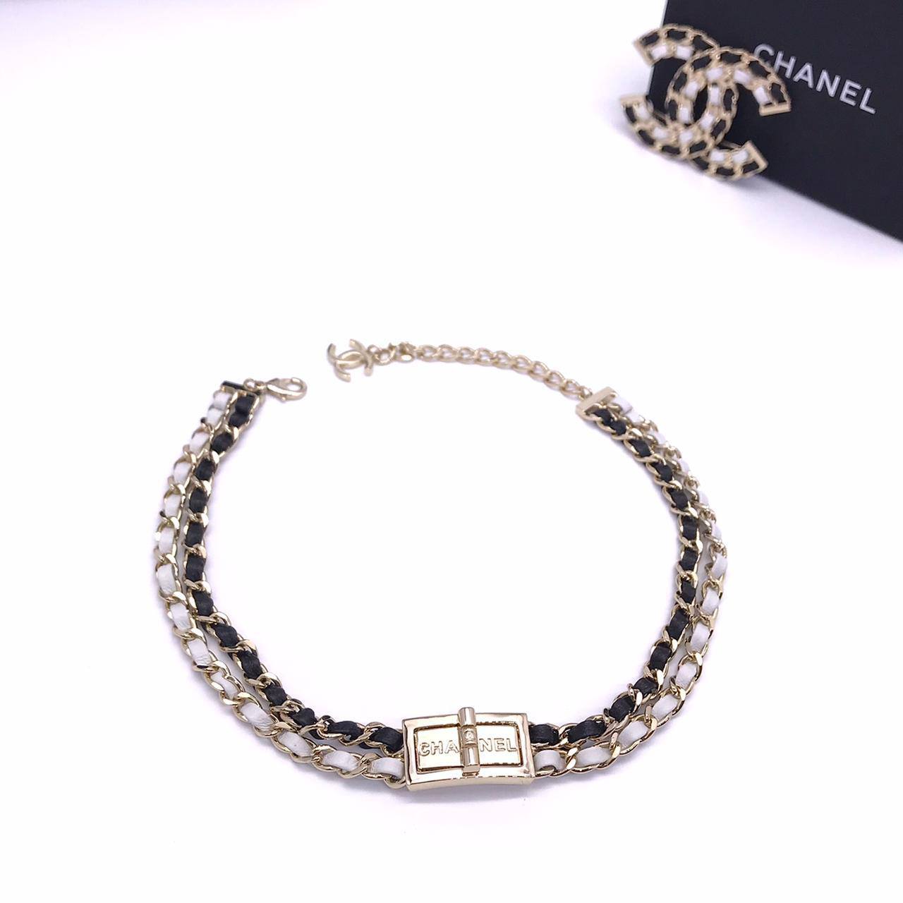 Трендовый чокер Chanel BP-19081 Трендовый чокер Chanel BP-19081