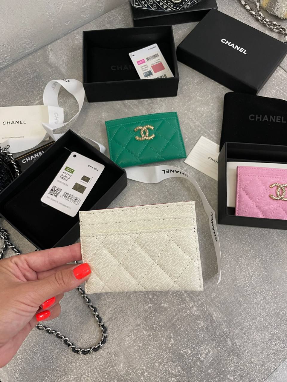 Элитная визитница Chanel BP-52831 Элитная визитница Chanel BP-52831