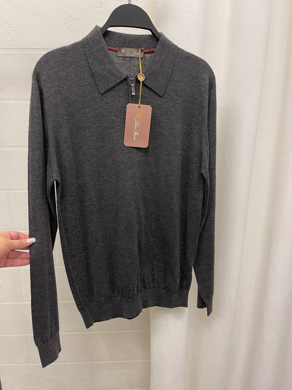 Поло BP-45816 Loro Piana повседневное Поло BP-45816 Loro Piana повседневное