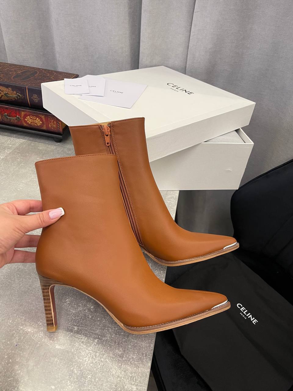 Трендовые ботильоны Celine BP-44250 Трендовые ботильоны Celine BP-44250