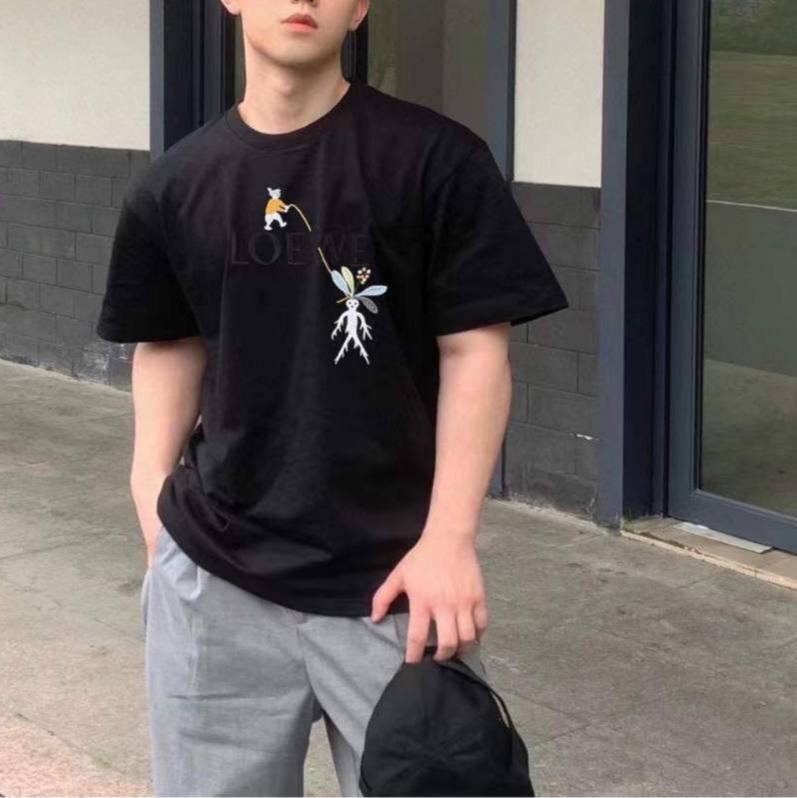 Мужская футболка Loewe BP-46193 Мужская футболка Loewe BP-46193