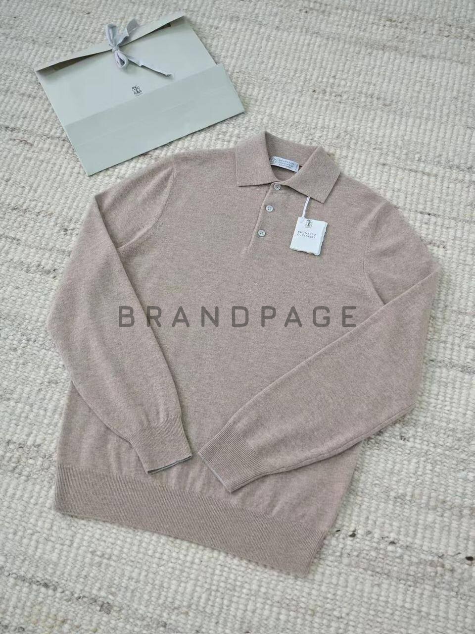 Поло из кашемира BC BPLUX5338 Поло из кашемира BC BPLUX5338