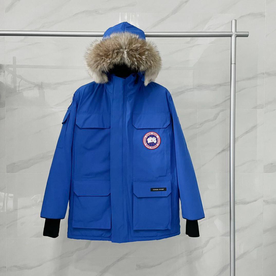 Пуховик синий Expedition Parka Canada Goose BP-264825 Пуховик синий Expedition Parka Canada Goose BP-264825