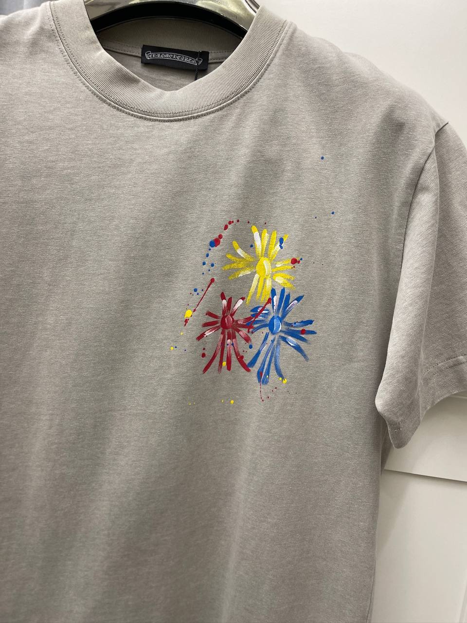 Мужская футболка Chrome hearts BP-45867 стильная Мужская футболка Chrome hearts BP-45867 стильная