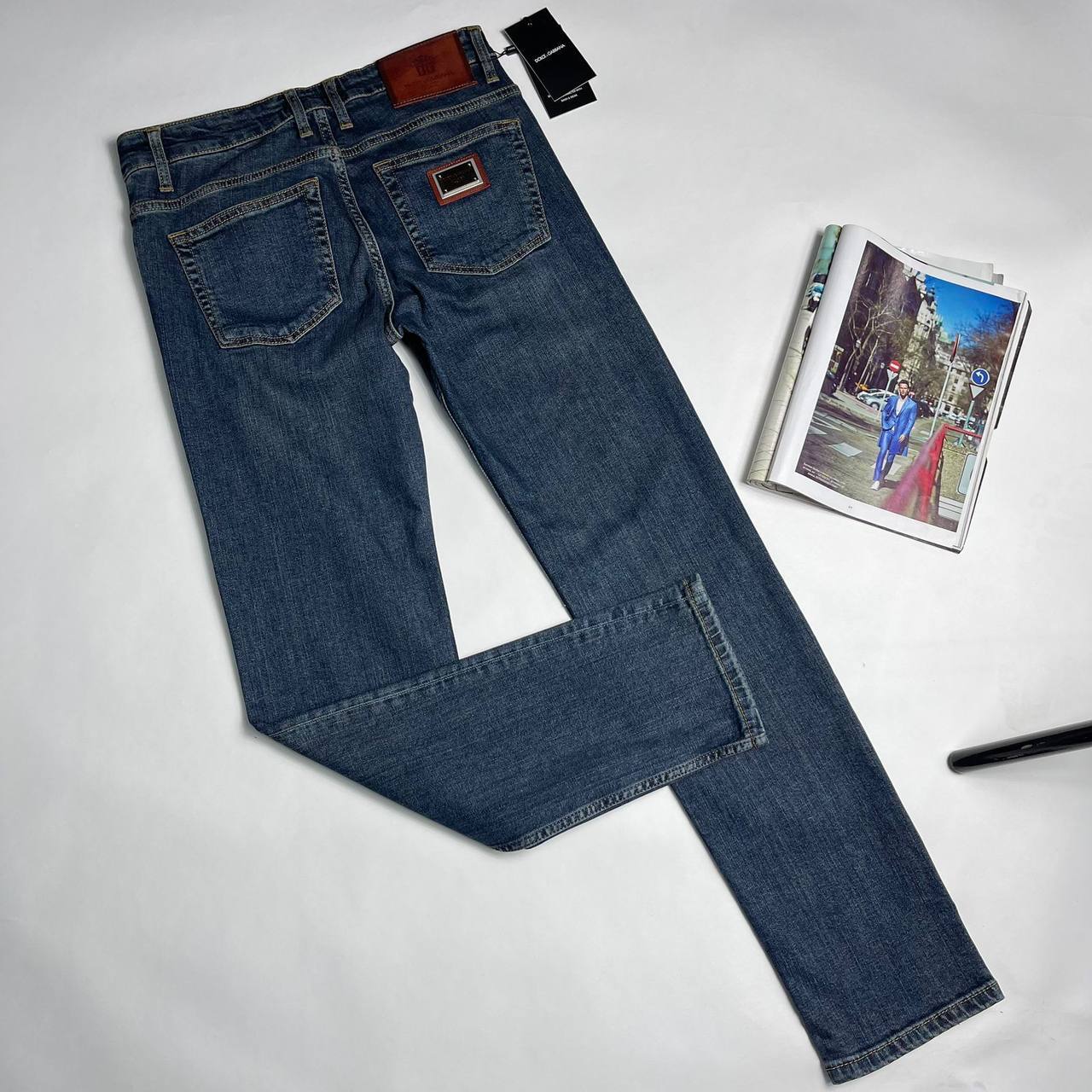 Джинсы Dolce & Gabbana дизайнерские BP-40827 Джинсы Dolce & Gabbana дизайнерские BP-40827