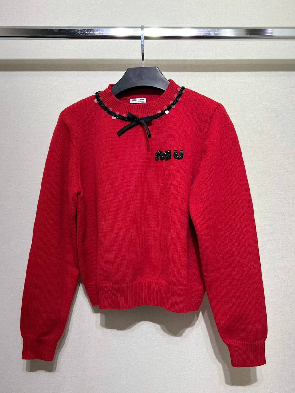 Элитный свитер женский Miu Miu BP-45759 Элитный свитер женский Miu Miu BP-45759