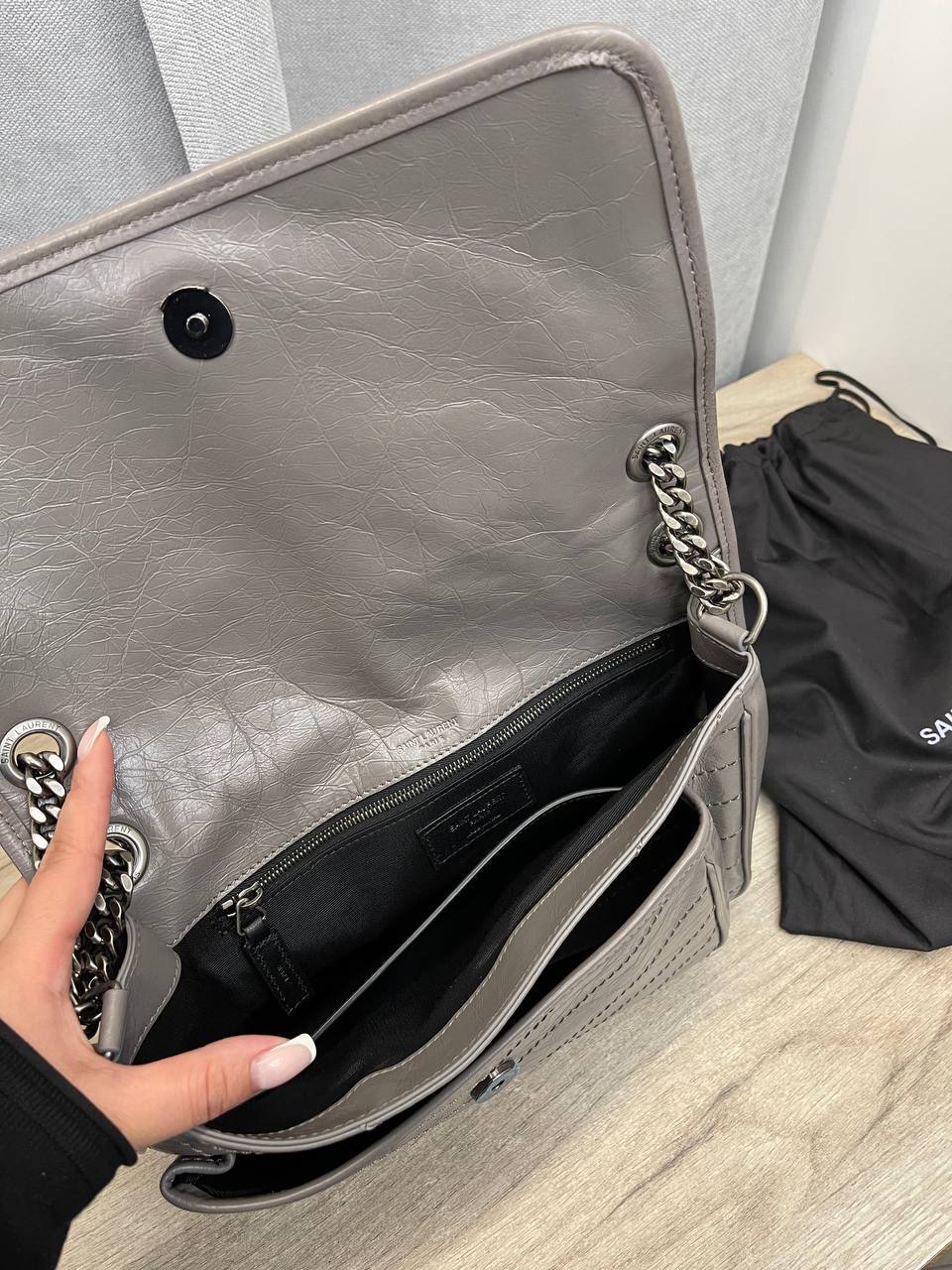 Элитная сумка женская Yves Saint Laurent 28 см BP-46279 Элитная сумка женская Yves Saint Laurent 28 см BP-46279