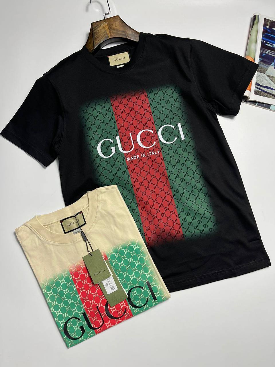 Футболка Gucci BP-53628 премиальная Футболка Gucci BP-53628 премиальная