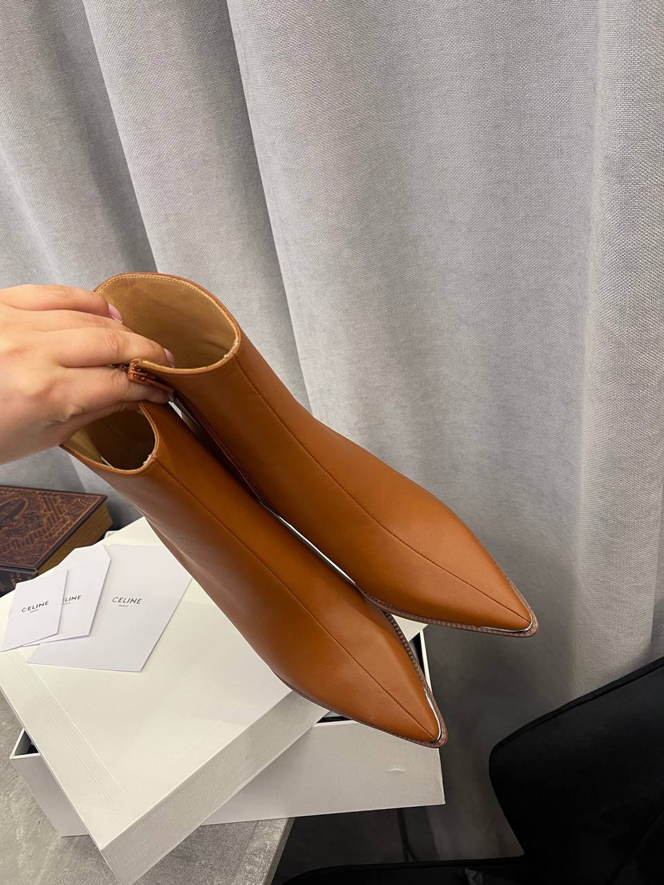 Трендовые ботильоны Celine BP-44250 Трендовые ботильоны Celine BP-44250