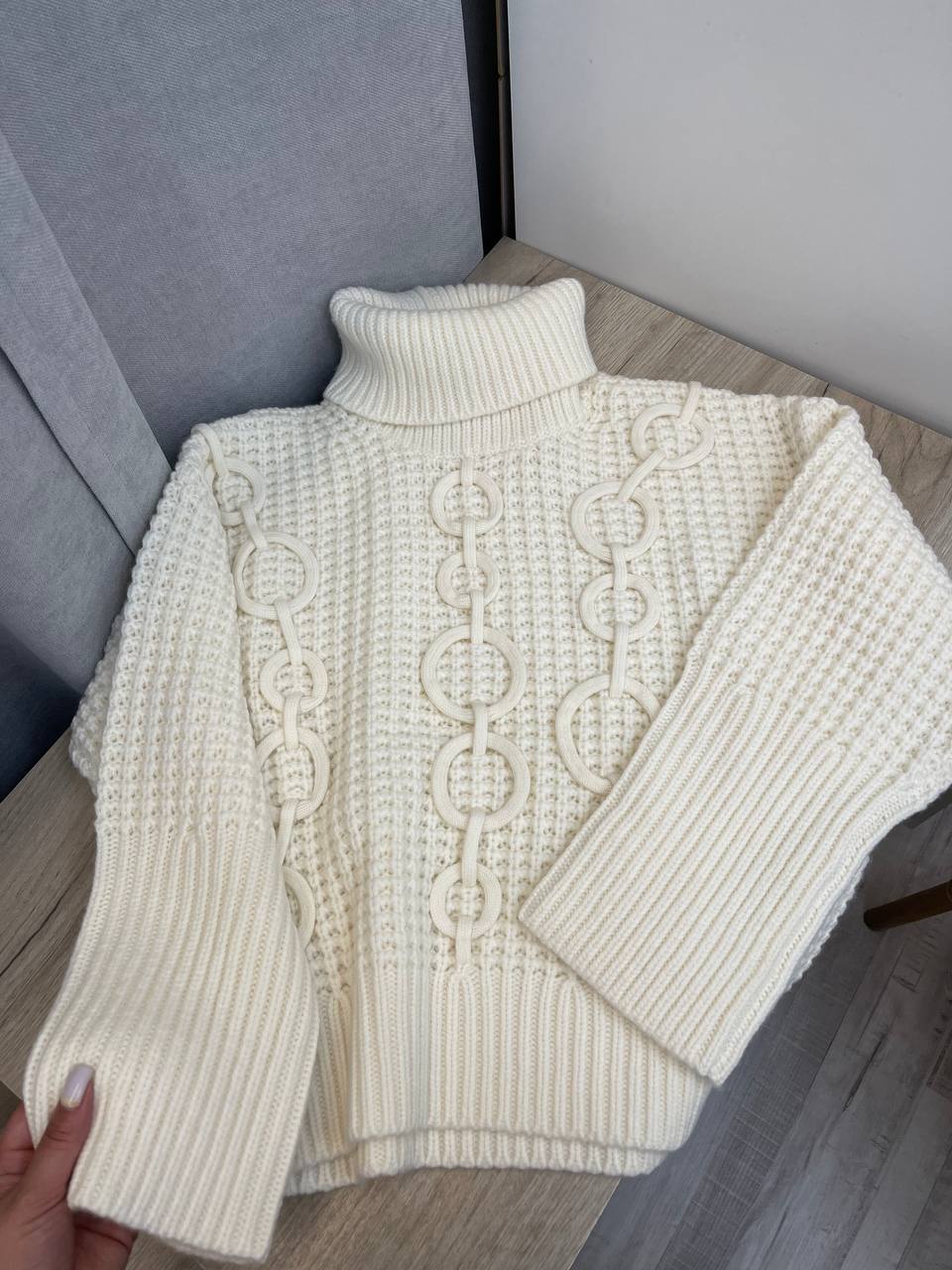 Женский свитер премиум Hermes BP-40396 Женский свитер премиум Hermes BP-40396