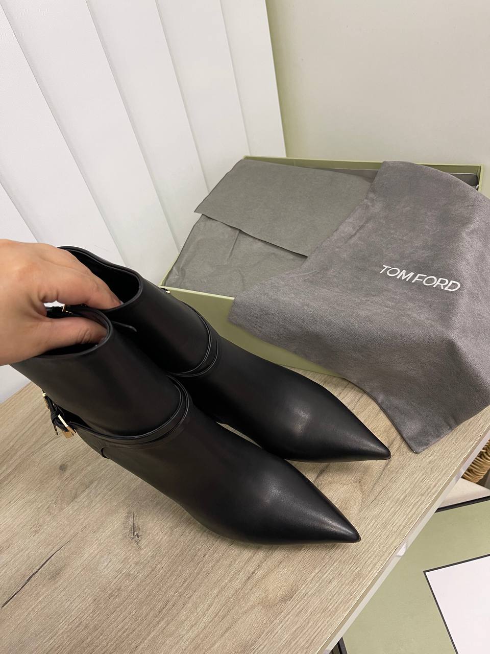 Кожаные премиум ботильоны Tom Ford BP-23153 Кожаные премиум ботильоны Tom Ford BP-23153