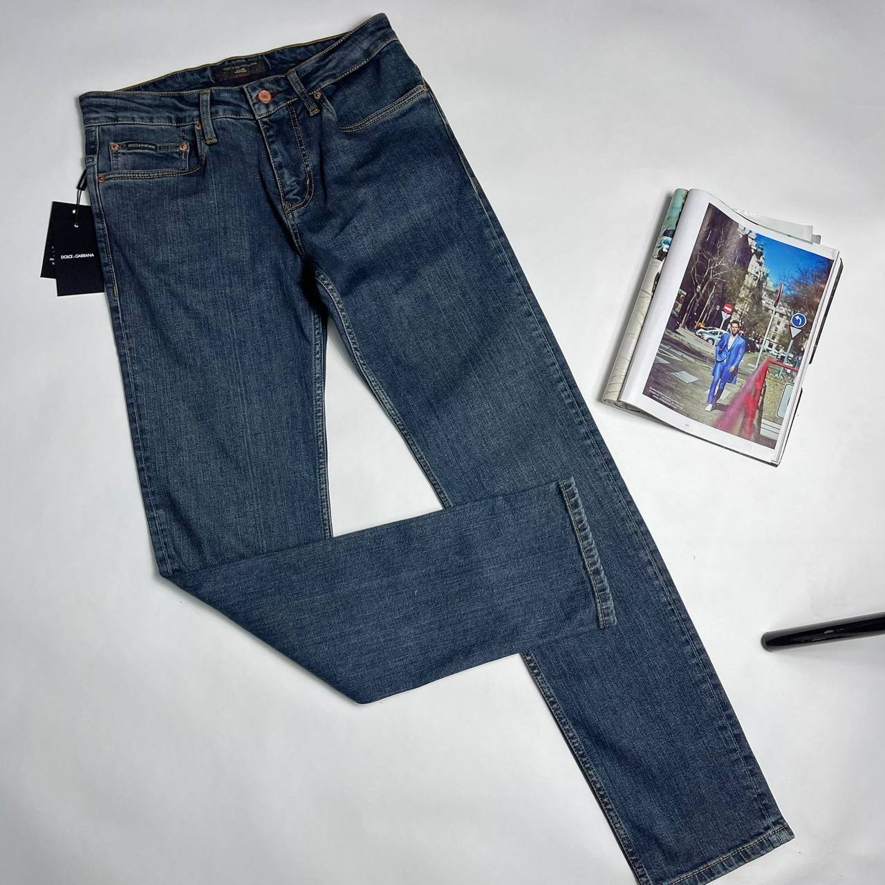 Джинсы Dolce & Gabbana дизайнерские BP-40827 Джинсы Dolce & Gabbana дизайнерские BP-40827