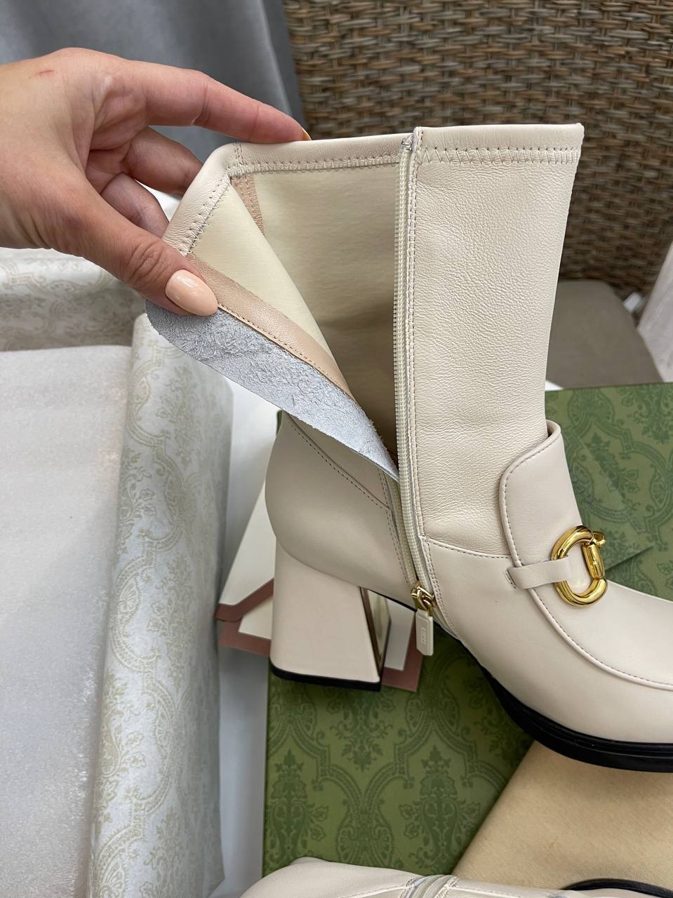 Ботильоны премиальные Gucci BP-41406 Ботильоны премиальные Gucci BP-41406