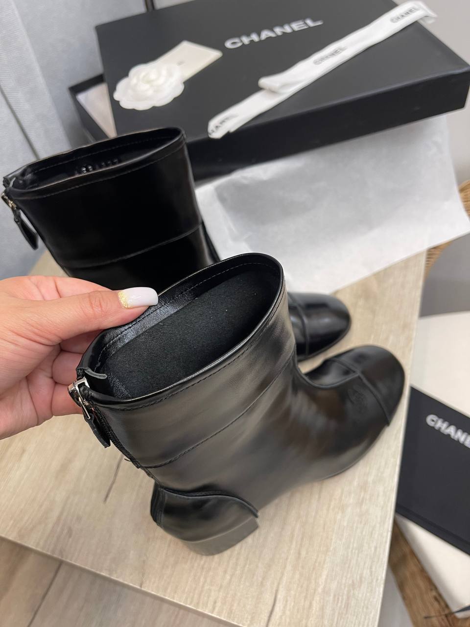 Ботильоны из коллекции Chanel BP-39660 Ботильоны из коллекции Chanel BP-39660