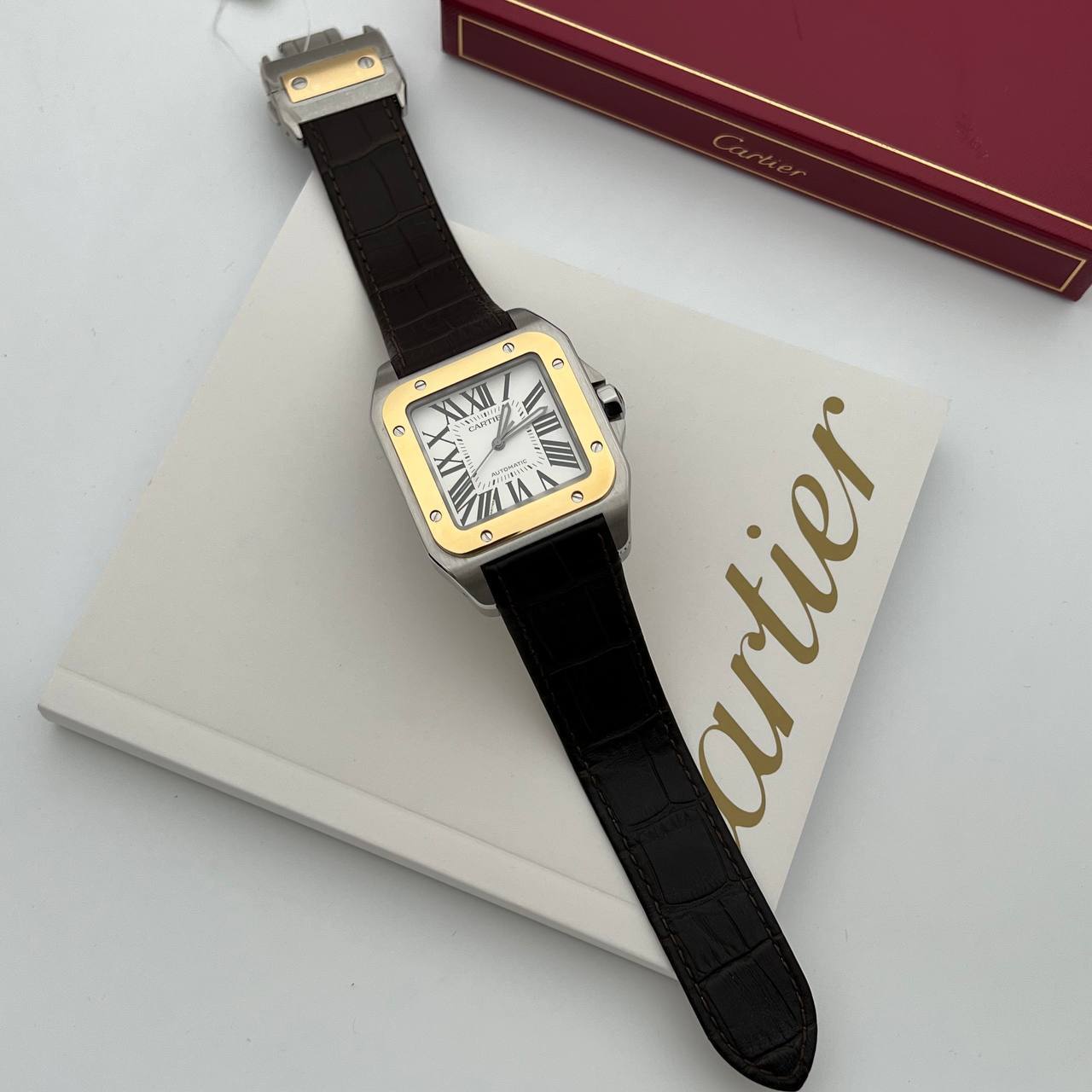 Часы Cartier BP-34734 стильные Часы Cartier BP-34734 стильные