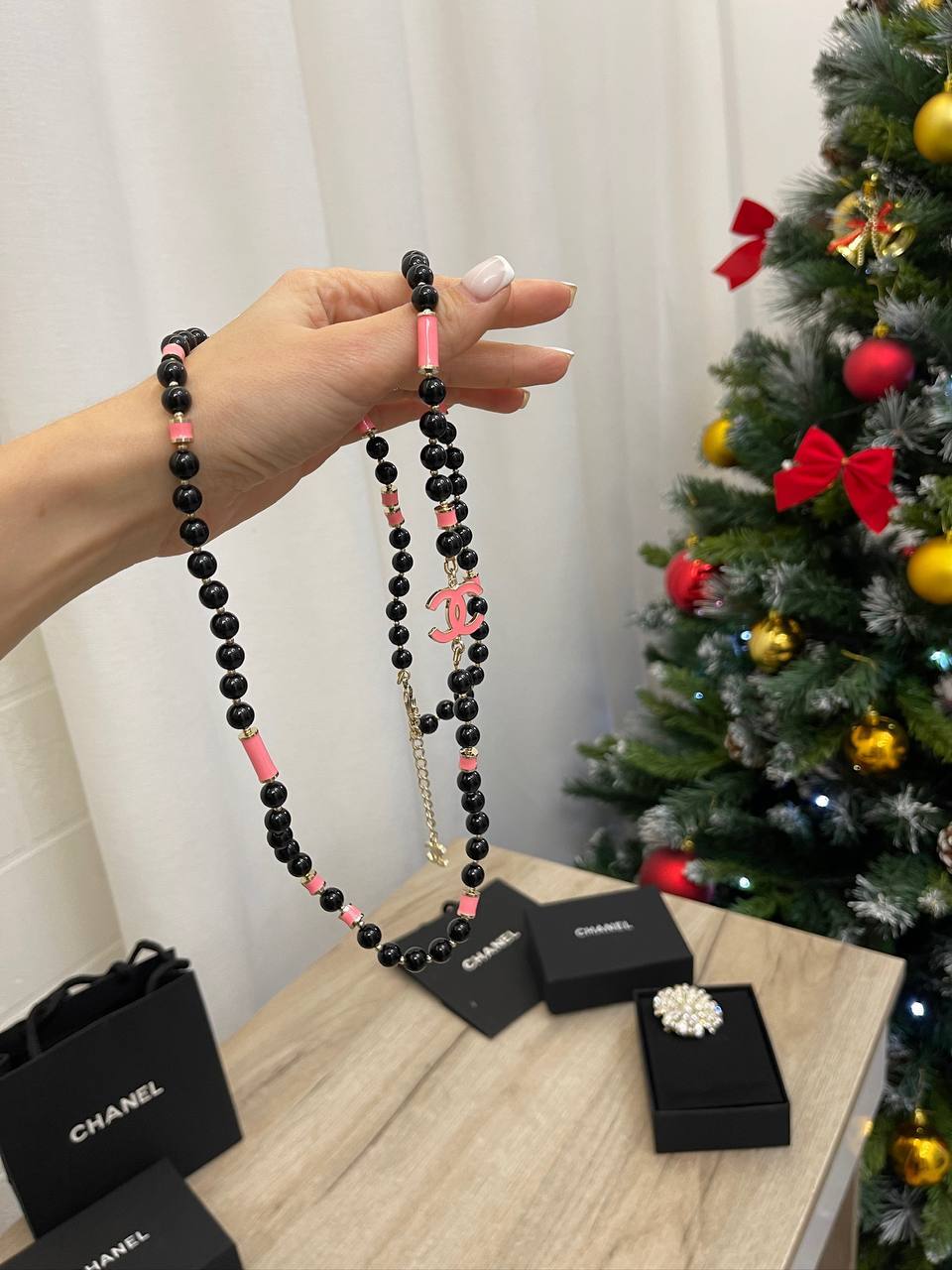 Бусы Chanel люксовые BP-44467 Бусы Chanel люксовые BP-44467