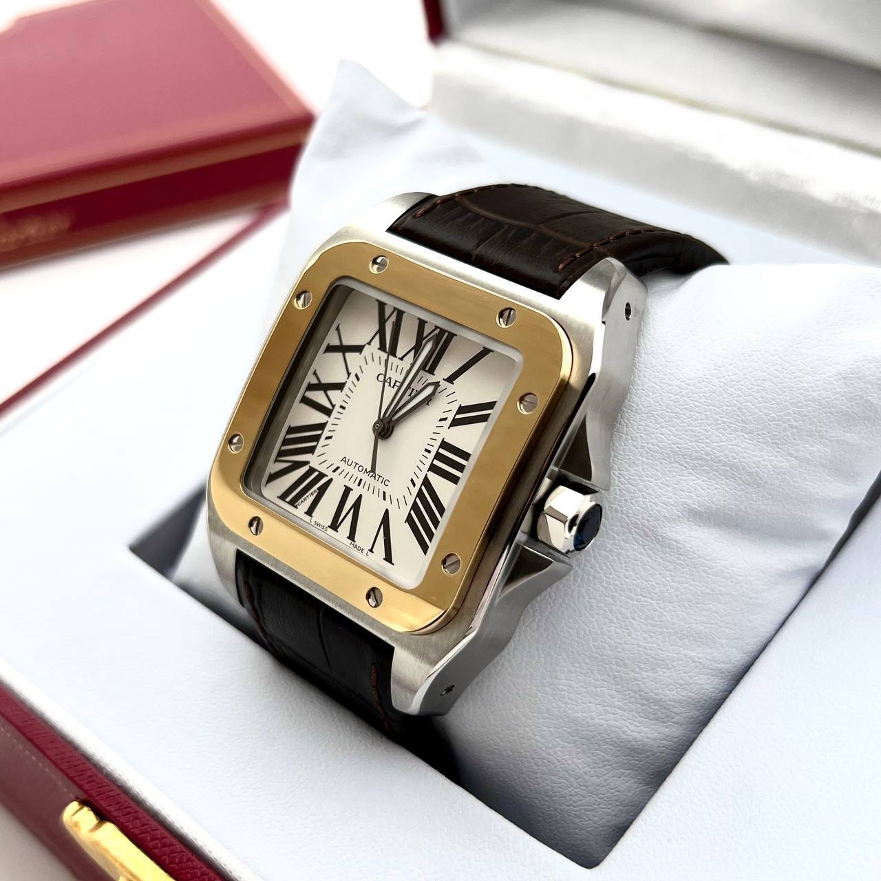 Часы Cartier BP-34734 стильные Часы Cartier BP-34734 стильные