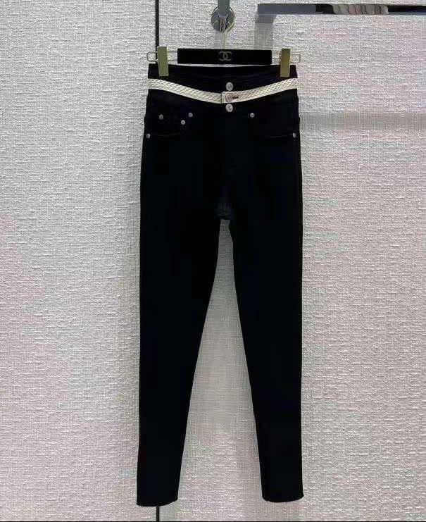 Утеплённые лосины Chanel премиальные BP-23989 Утеплённые лосины Chanel премиальные BP-23989