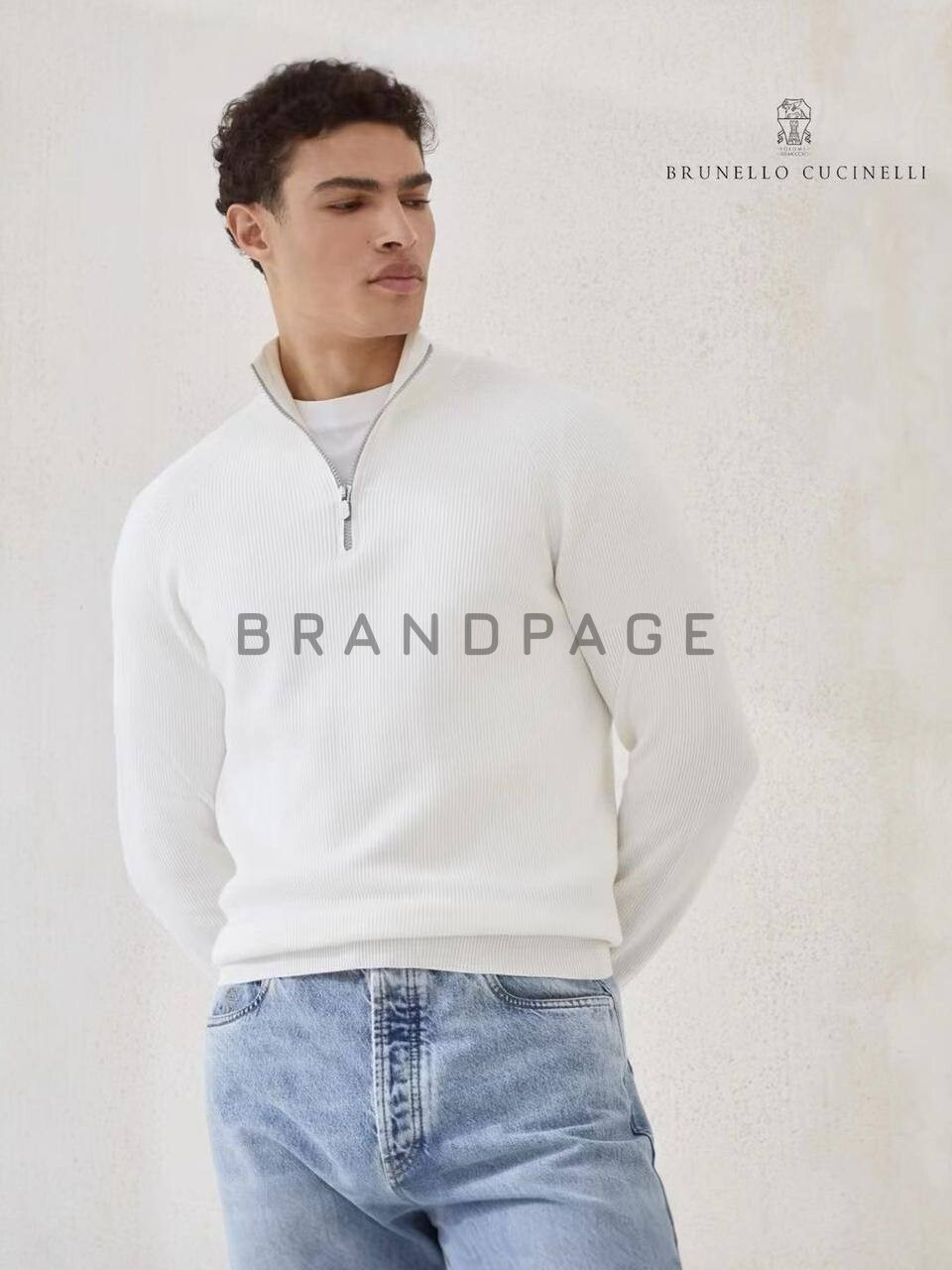 Хлопковый джемпер BC BPLUX5609 Хлопковый джемпер BC BPLUX5609