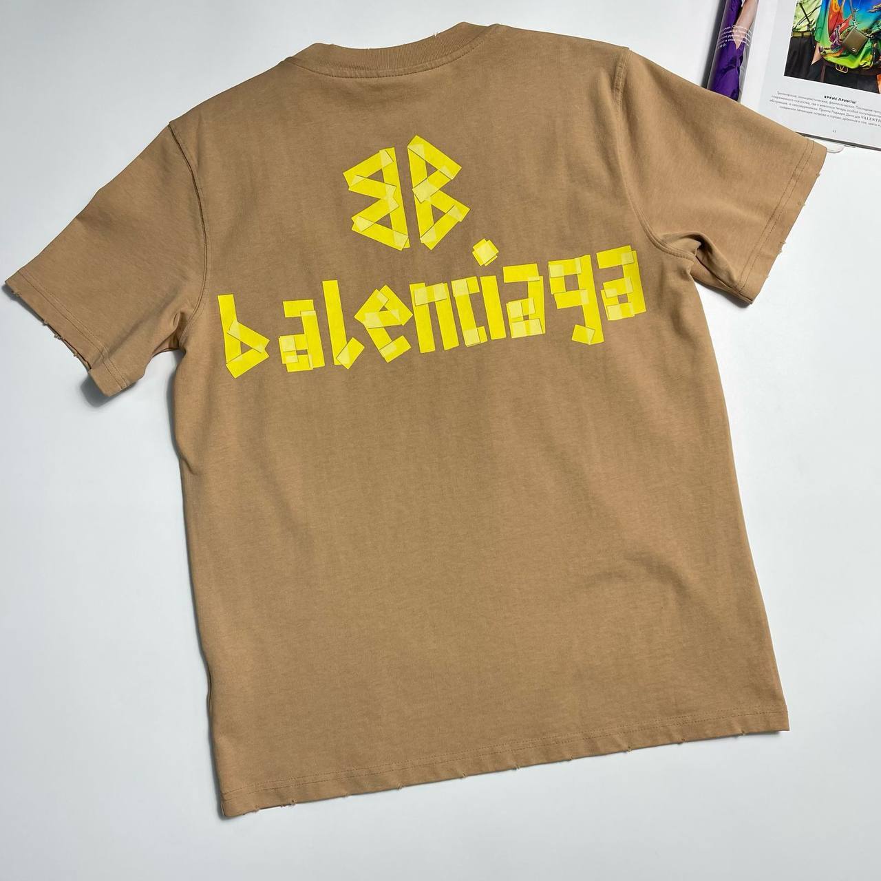 Футболка стильная Balenciaga BP-49491 Футболка стильная Balenciaga BP-49491