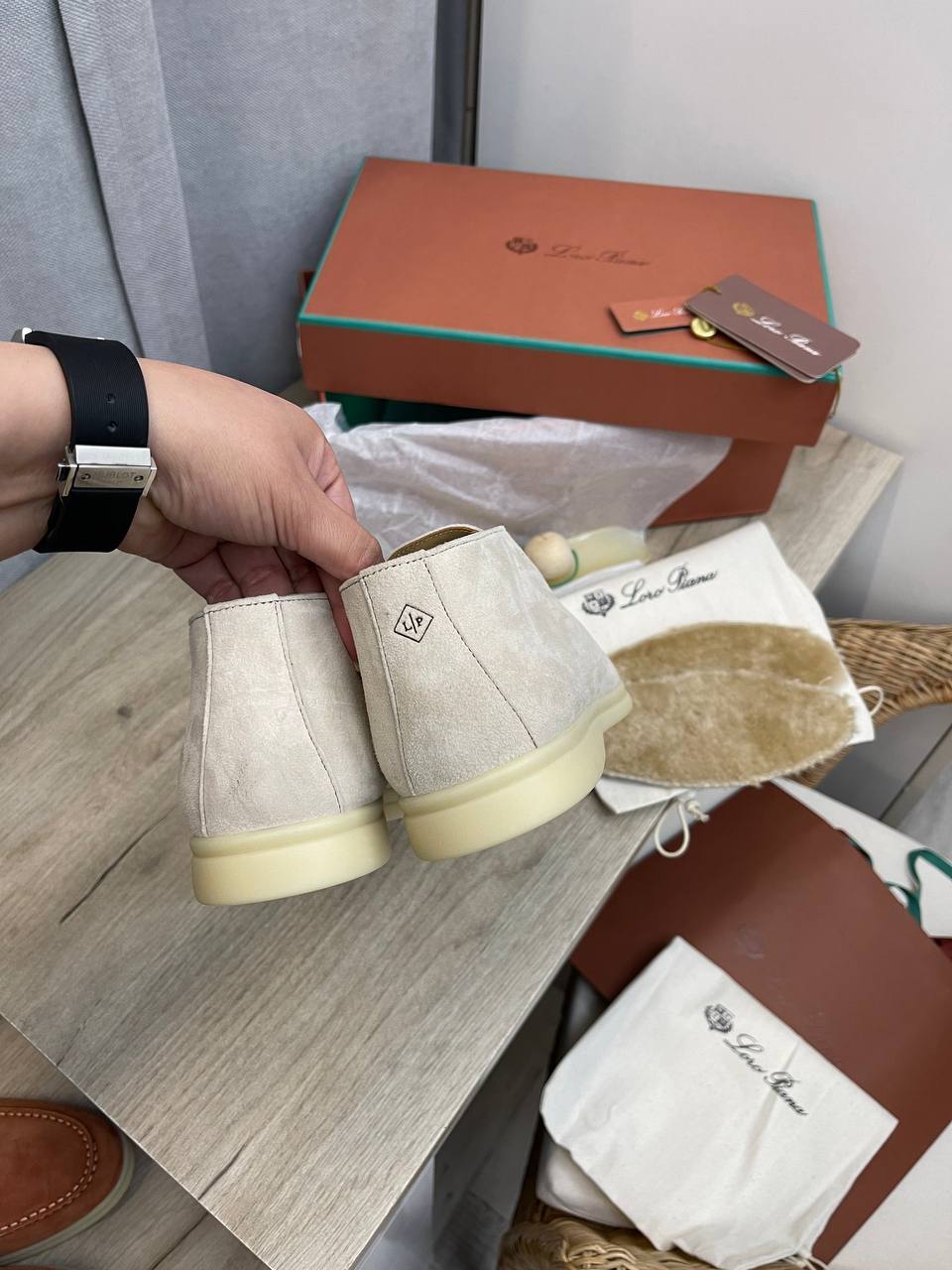 Ботинки женские премиум Loro Piana BP-40033 Ботинки женские премиум Loro Piana BP-40033